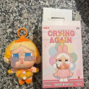 Pop Mart Crybaby Crying Again Duck You 🐥 Vinyl Face Plush